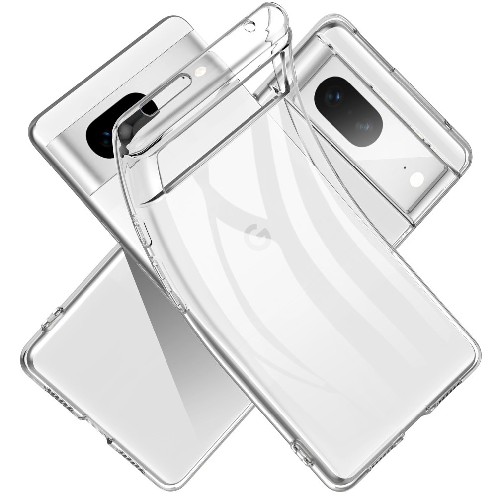 Google Pixel 7 Tyndt TPU-cover, Gennemsigtig