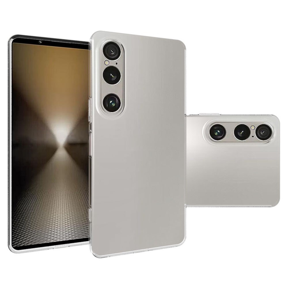 Sony Xperia 1 VII Tyndt TPU-cover, Gennemsigtig