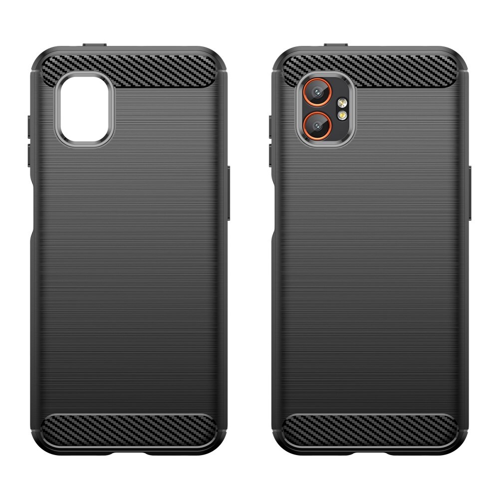 Samsung Galaxy Xcover 7 Pro TPU-cover Brushed, Sort
