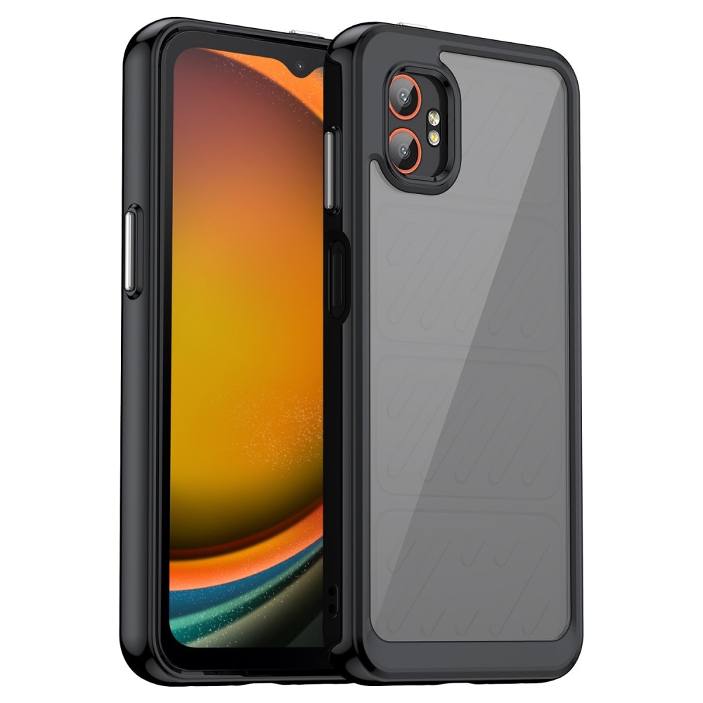 Samsung Galaxy Xcover 7 Pro Crystal Hybrid-cover, Sort