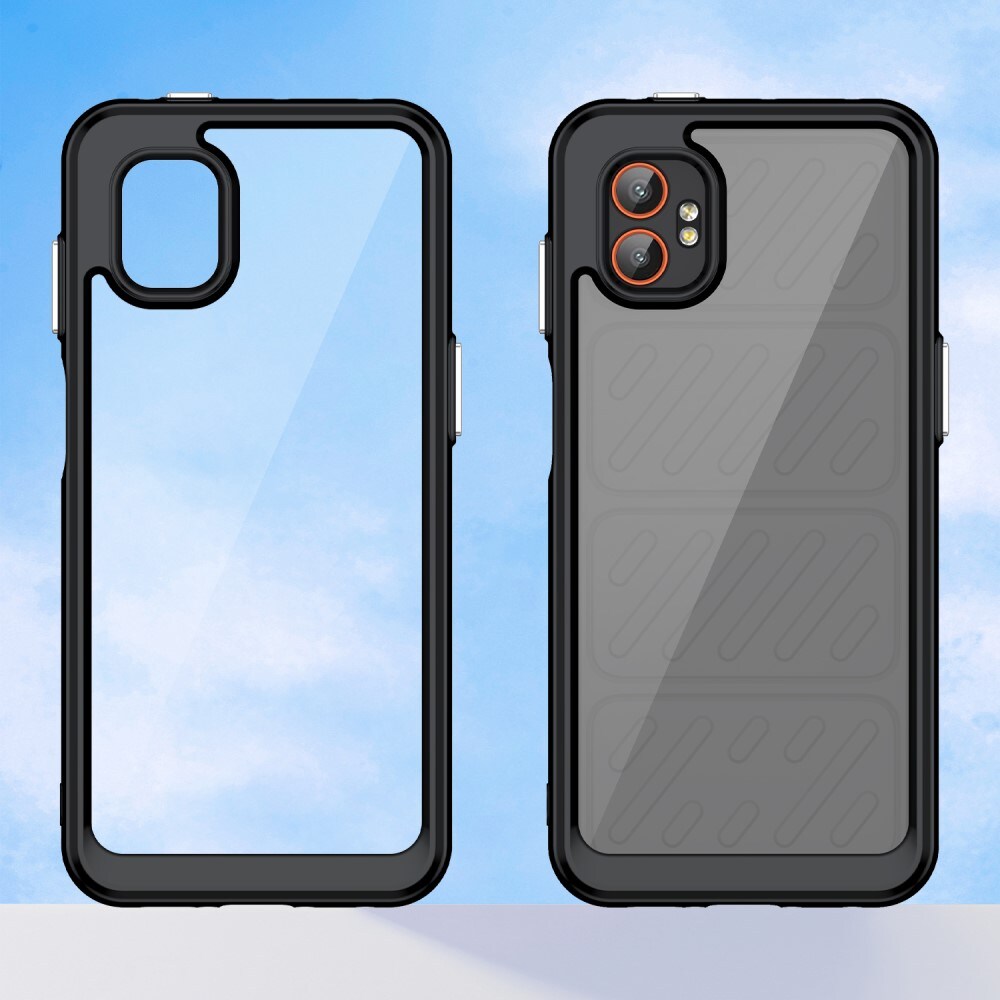 Samsung Galaxy Xcover 7 Pro Crystal Hybrid-cover, Sort