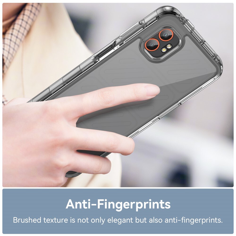 Samsung Galaxy Xcover 7 Pro Crystal Hybrid-cover, Gennemsigtig