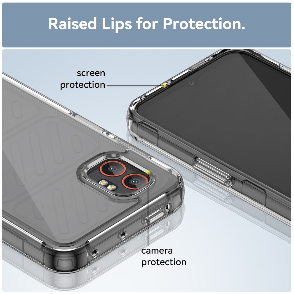 Samsung Galaxy Xcover 7 Pro Crystal Hybrid-cover, Gennemsigtig