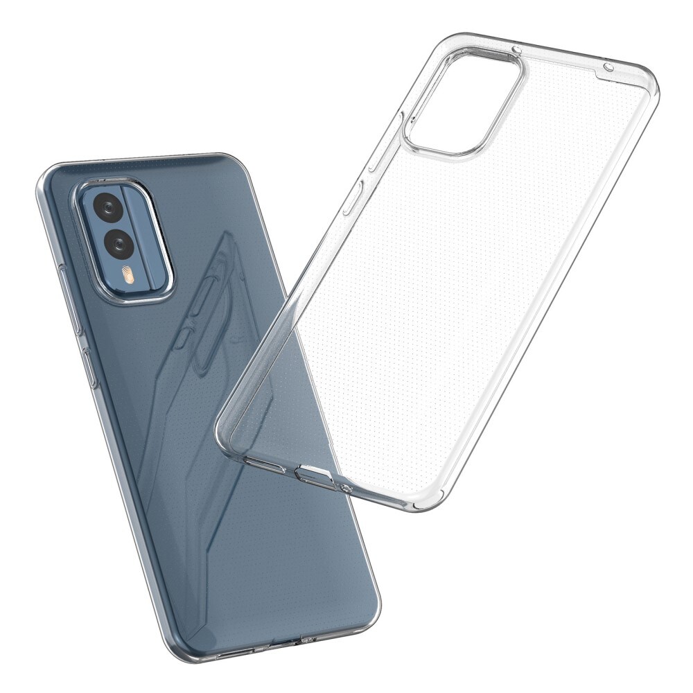  Nokia X30 Tyndt TPU-cover, Gennemsigtig