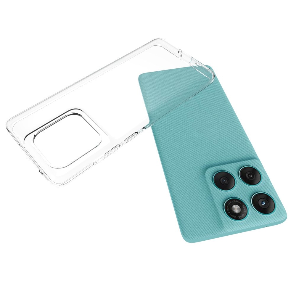 Motorola Edge 60 Fusion Tyndt TPU-cover, Gennemsigtig