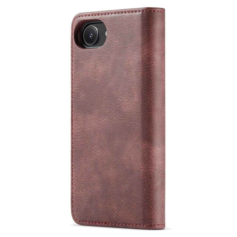 iPhone 16e Pungetui med aftageligt cover, Red