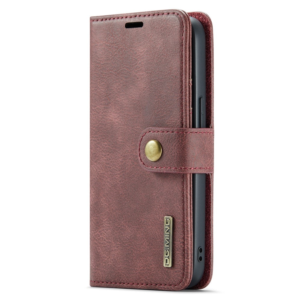iPhone 16e Pungetui med aftageligt cover, Red