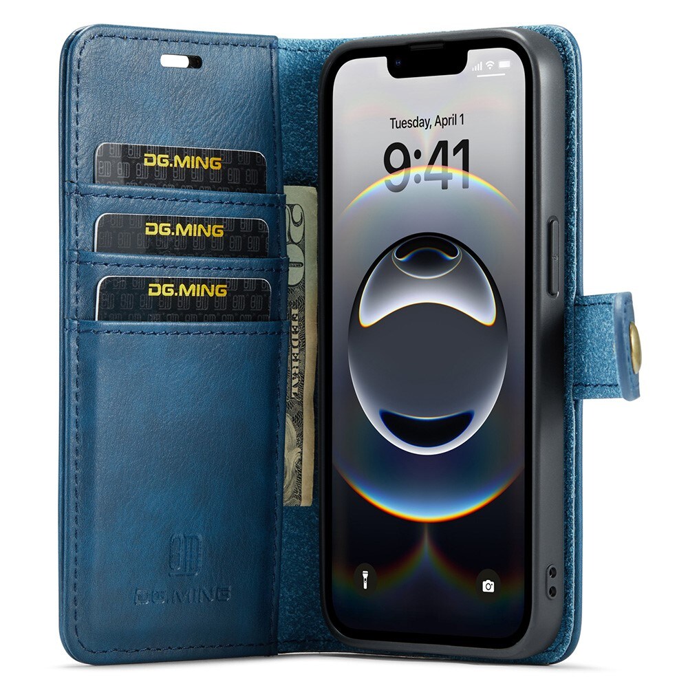 iPhone 16e Pungetui med aftageligt cover, Blue