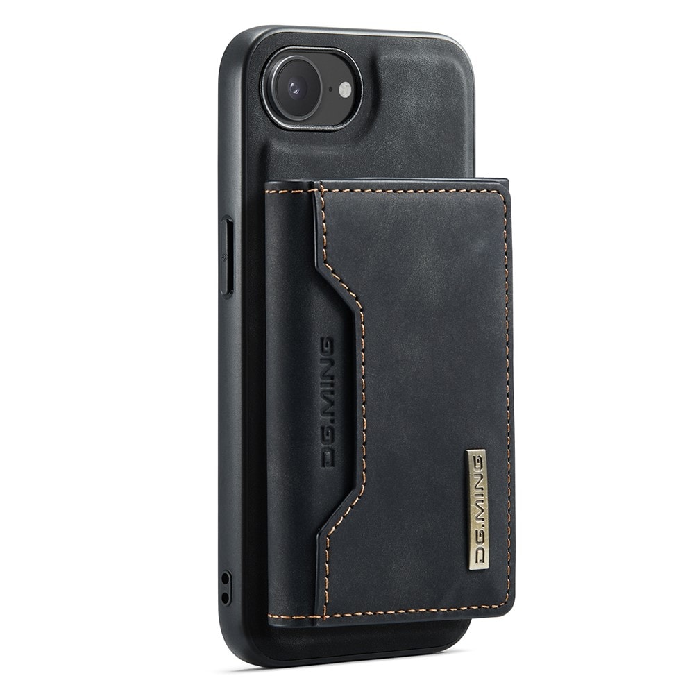 iPhone 16e Cover med aftagelig pung, Sort