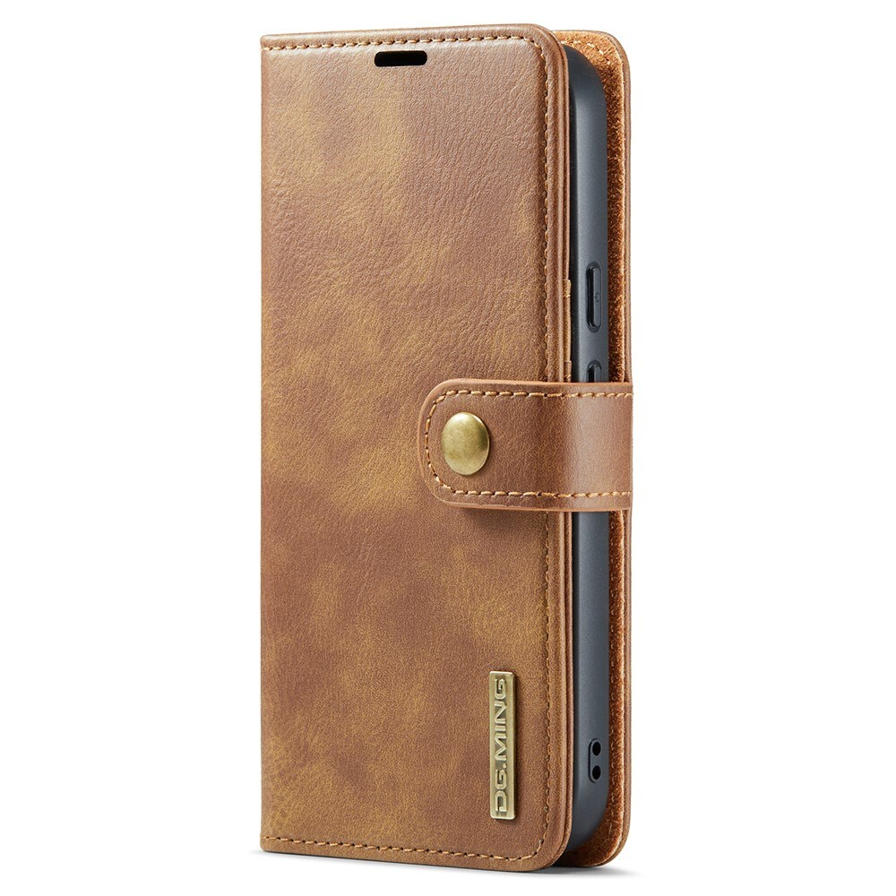 Google Pixel 9a Pungetui med aftageligt cover, Cognac