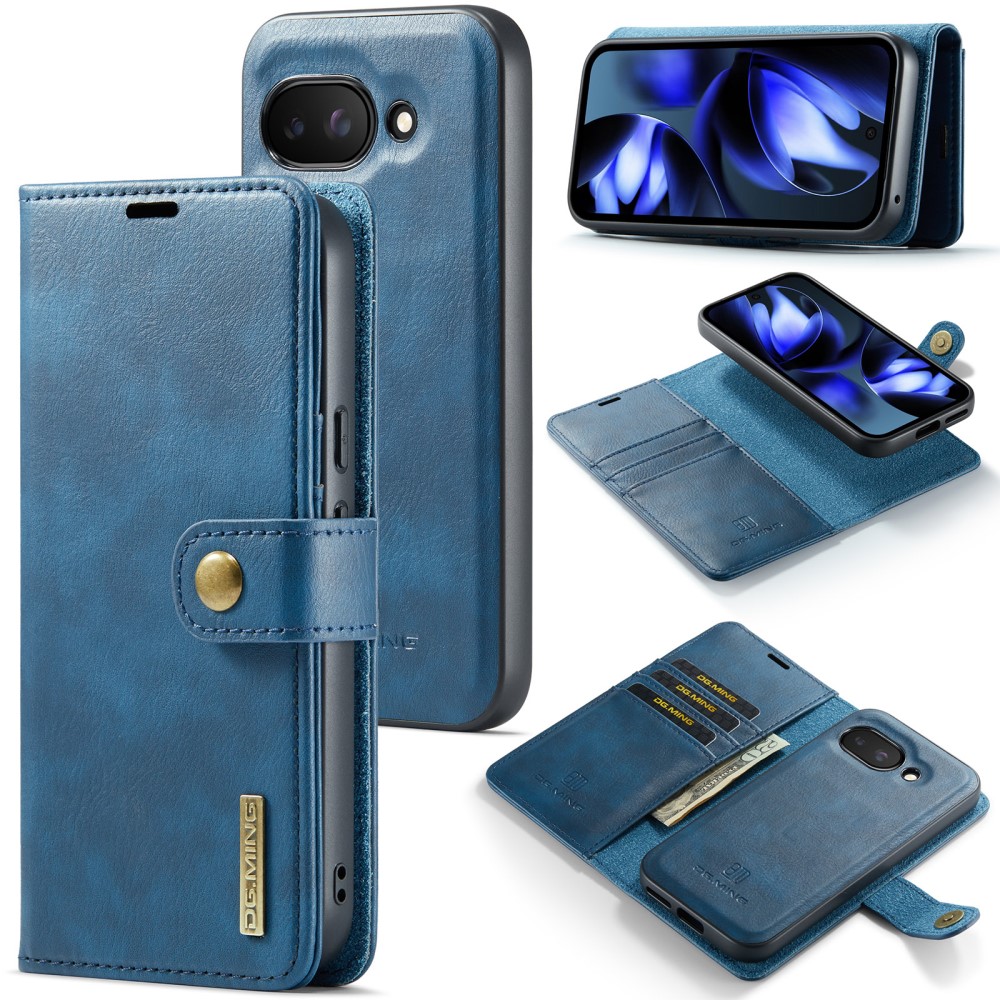 Google Pixel 9a Pungetui med aftageligt cover, Blue