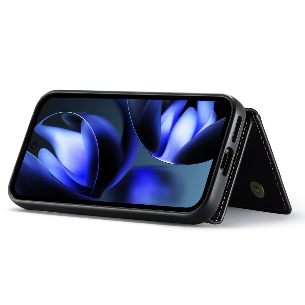 Google Pixel 9a Cover med aftagelig pung, Sort