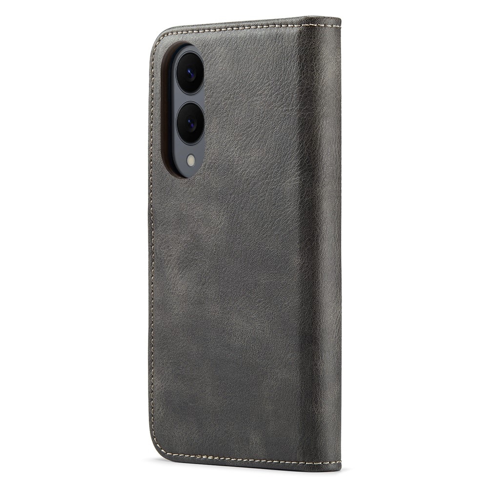 Samsung Galaxy S25 Edge Pungetui med aftageligt cover, Brown