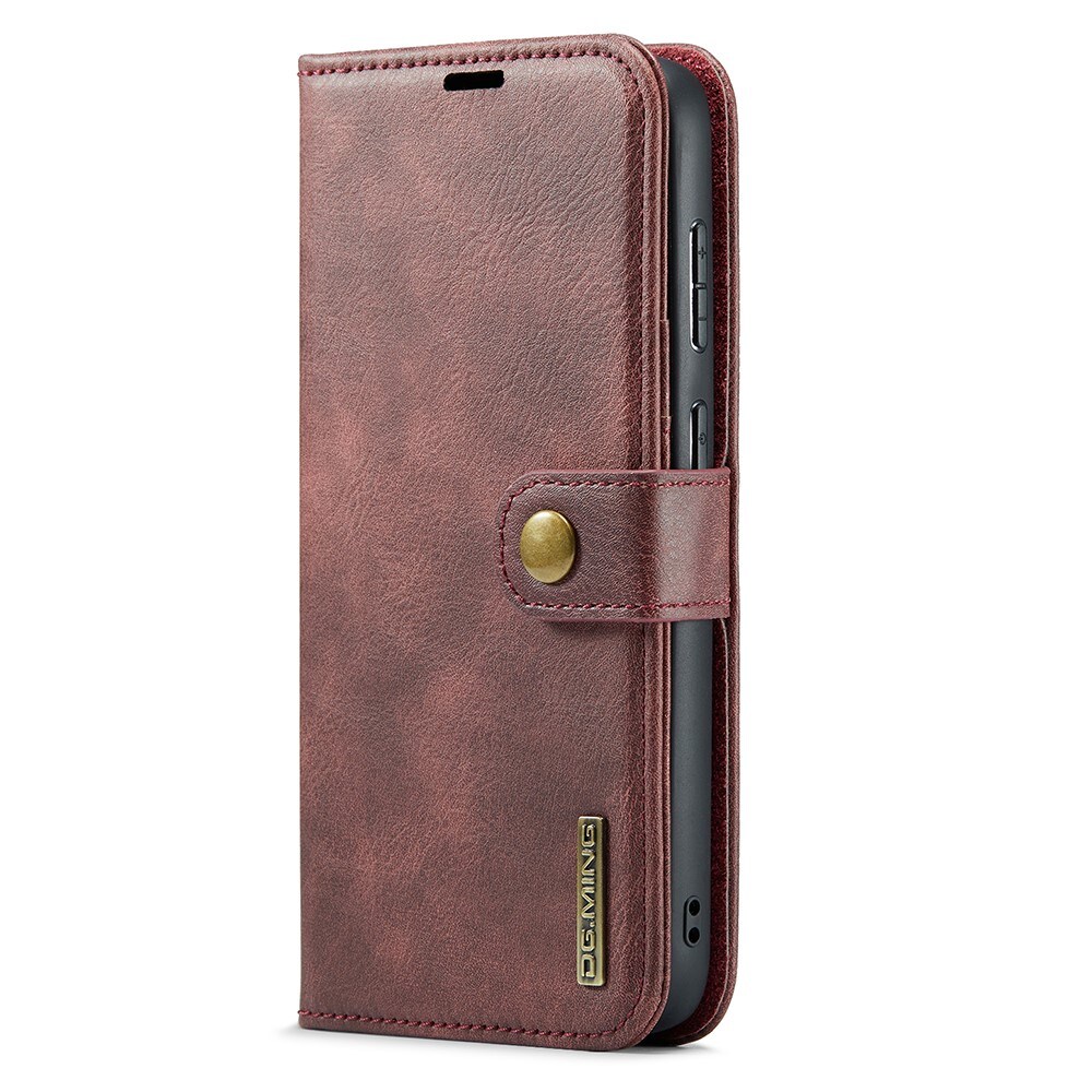Samsung Galaxy S25 Edge Pungetui med aftageligt cover, Red