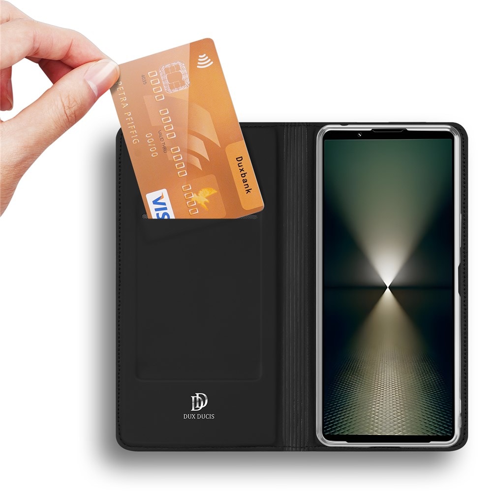 Sony Xperia 1 VII Slankt mobiletui, Sort