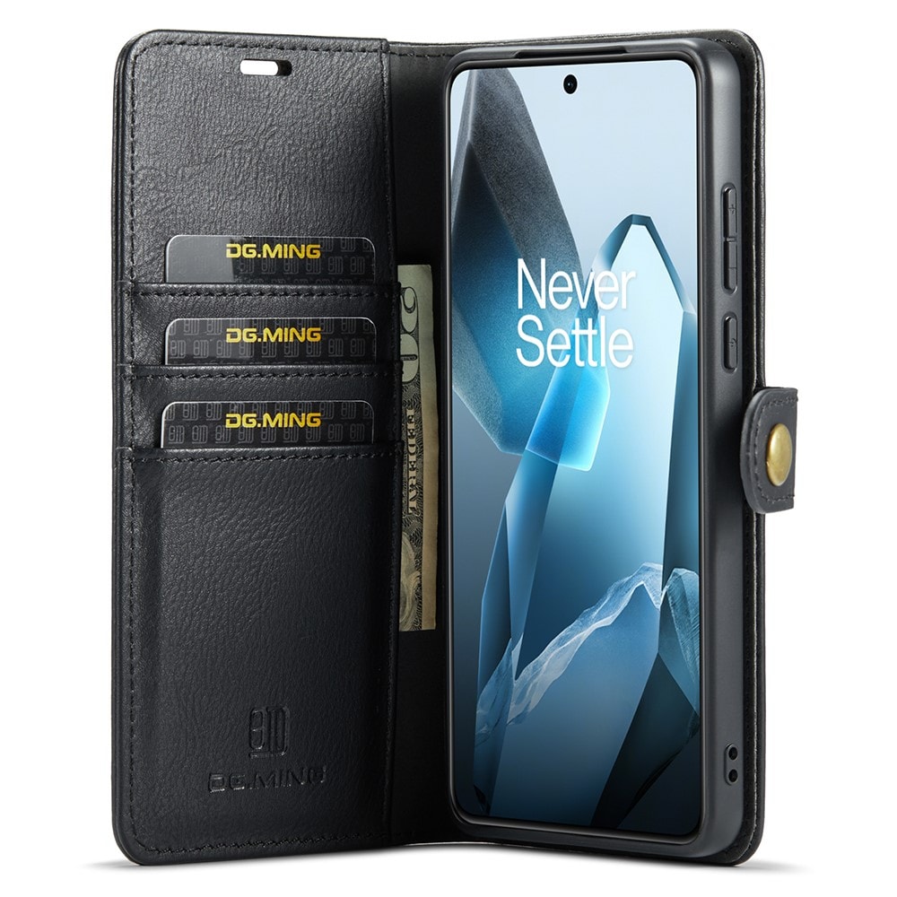  OnePlus 13 Pungetui med aftageligt cover, Black