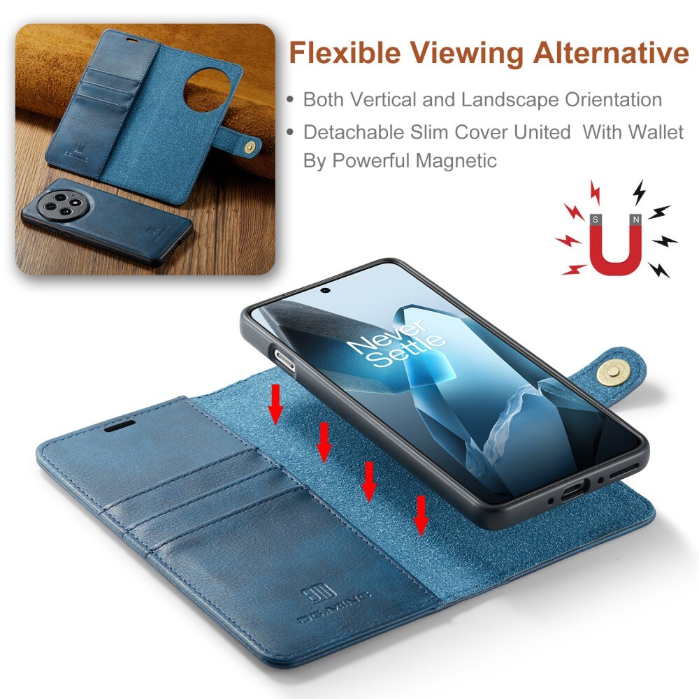  OnePlus 13 Pungetui med aftageligt cover, Red