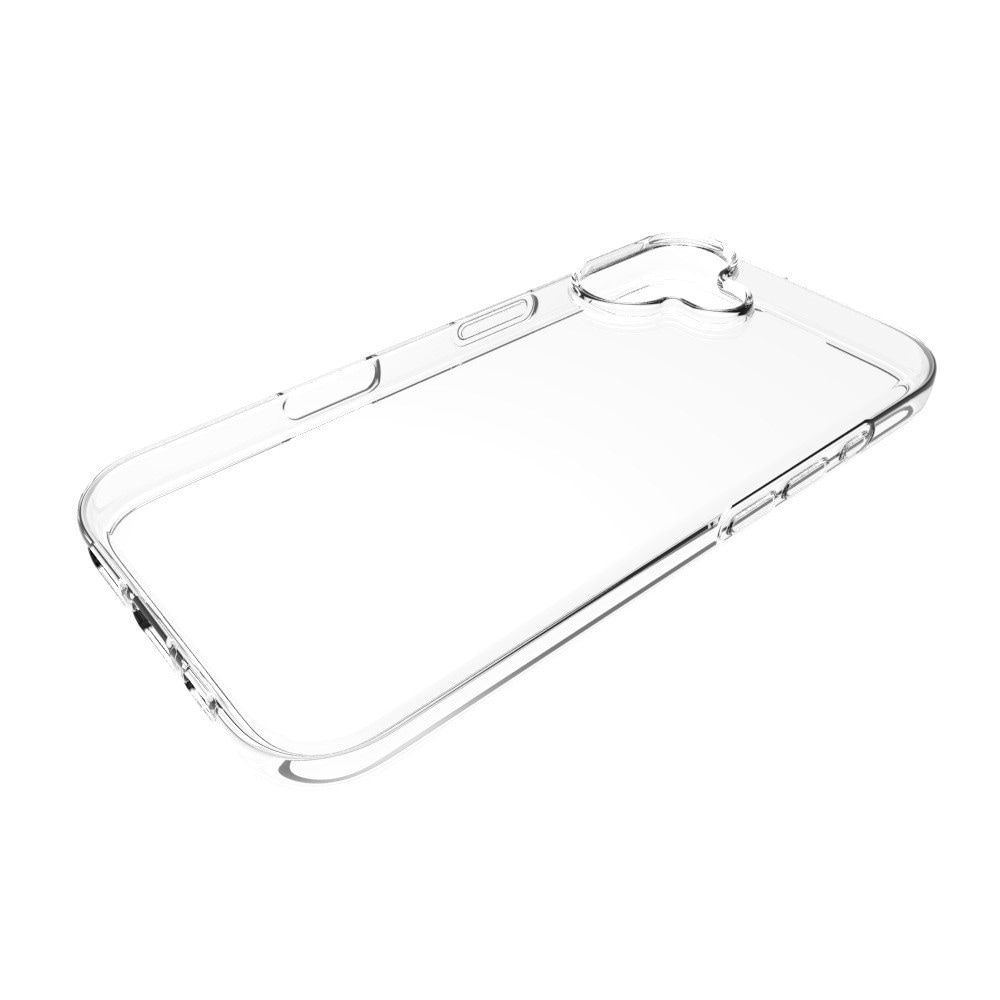 iPhone 17 Tyndt TPU-cover, Gennemsigtig