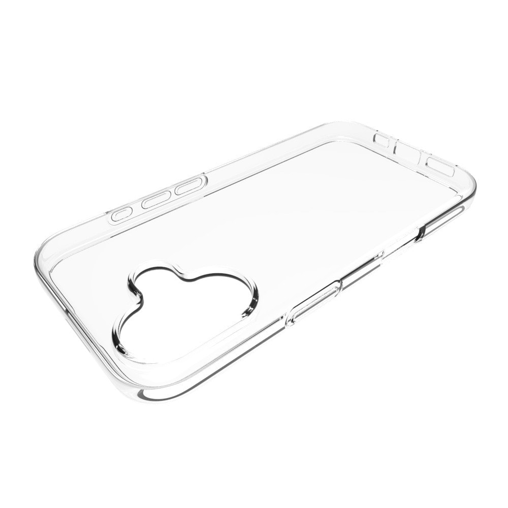iPhone 17 Tyndt TPU-cover, Gennemsigtig