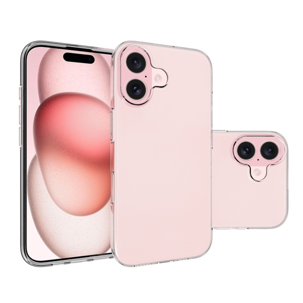 iPhone 17 Tyndt TPU-cover, Gennemsigtig