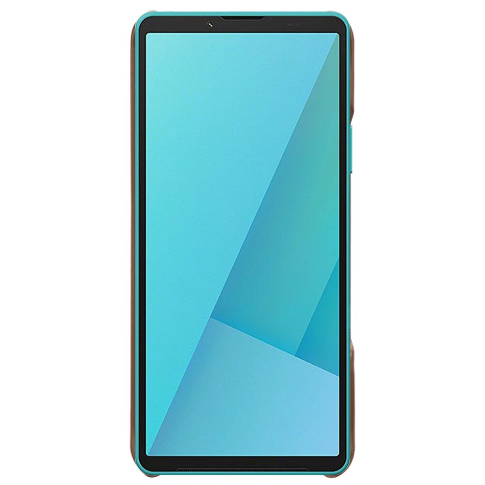 Sony Xperia 10 VII Smart cover med 2 kortholdere, Brun