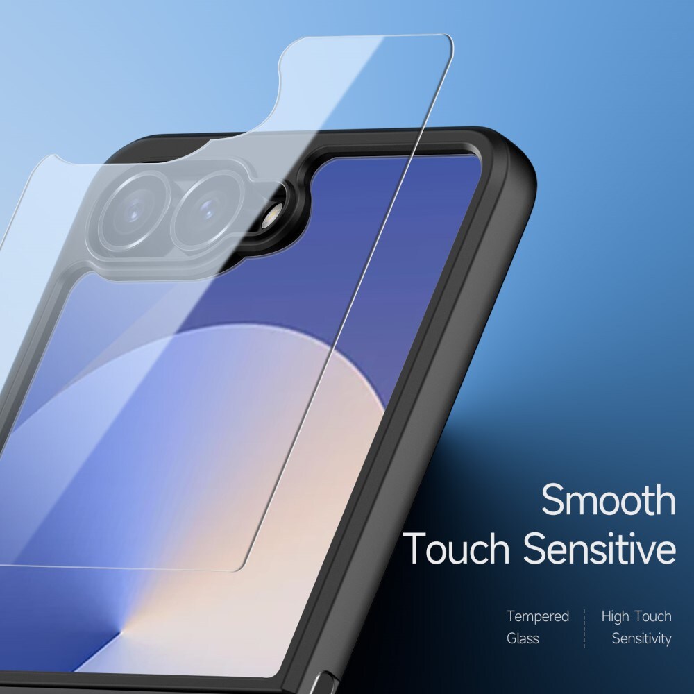 Samsung Galaxy Z Flip 7 Aimo Hybrid-cover, Sort