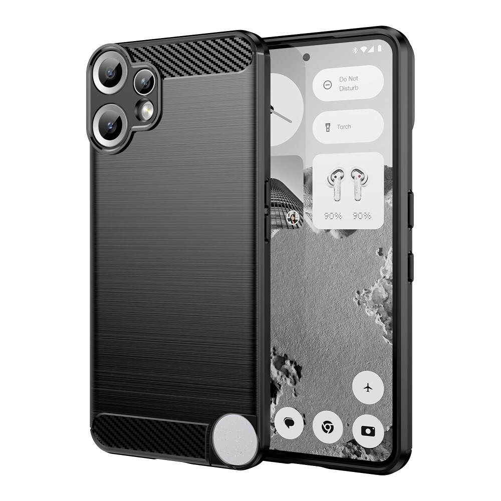 Nothing CMF Phone 2 Pro TPU-cover Brushed, Sort