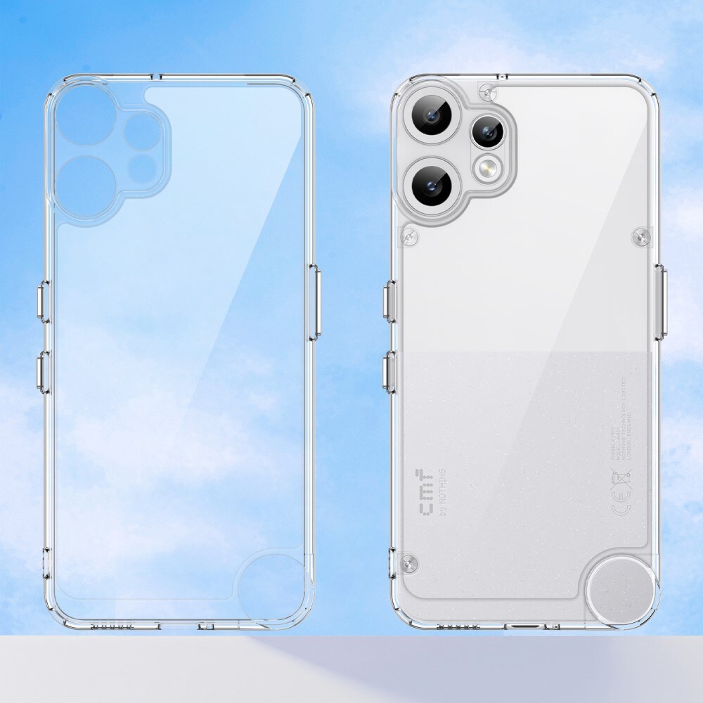 Nothing CMF Phone 2 Pro Crystal Hybrid-cover, Gennemsigtig