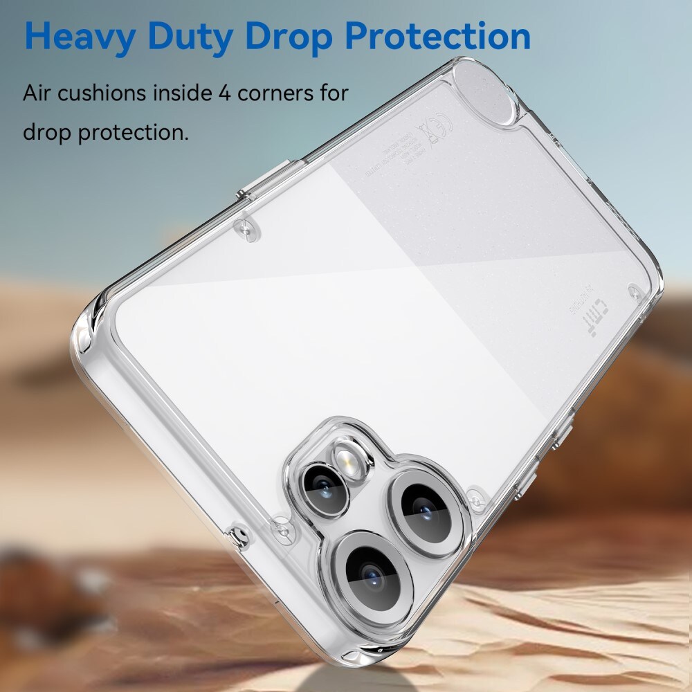 Nothing CMF Phone 2 Pro Crystal Hybrid-cover, Gennemsigtig