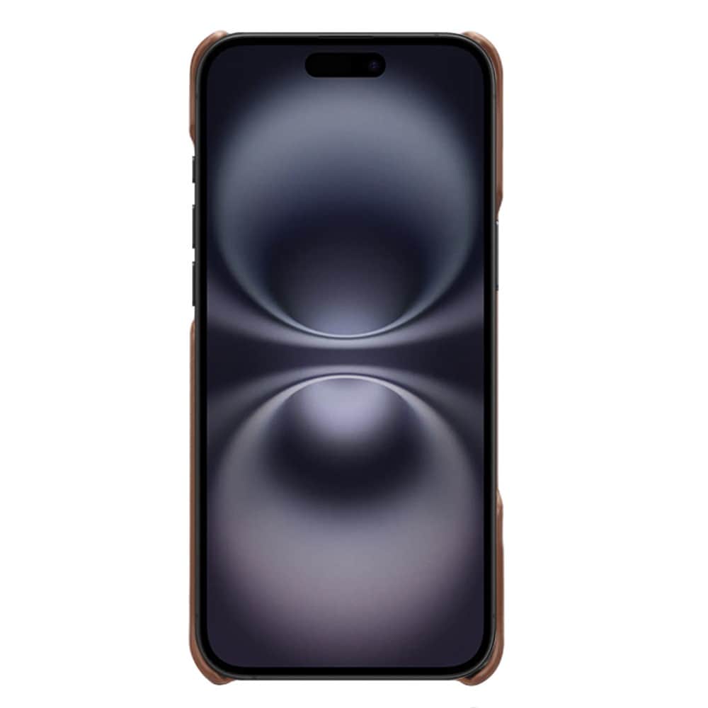 iPhone 17 Smart cover med 2 kortholdere, Brun