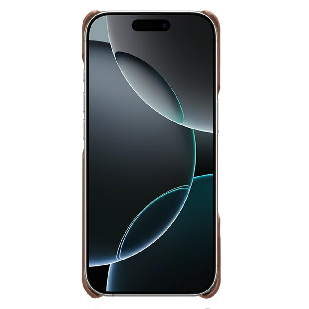 iPhone 17 Pro Smart cover med 2 kortholdere, Brun