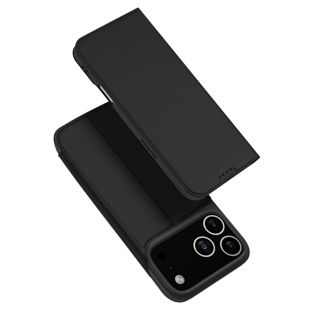 iPhone 17 Pro Slankt mobiletui, Sort
