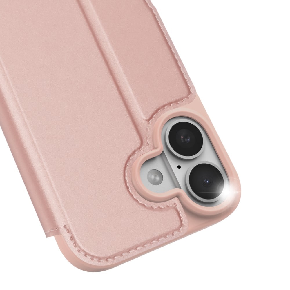 iPhone 17 Slankt mobiletui, Rose guld