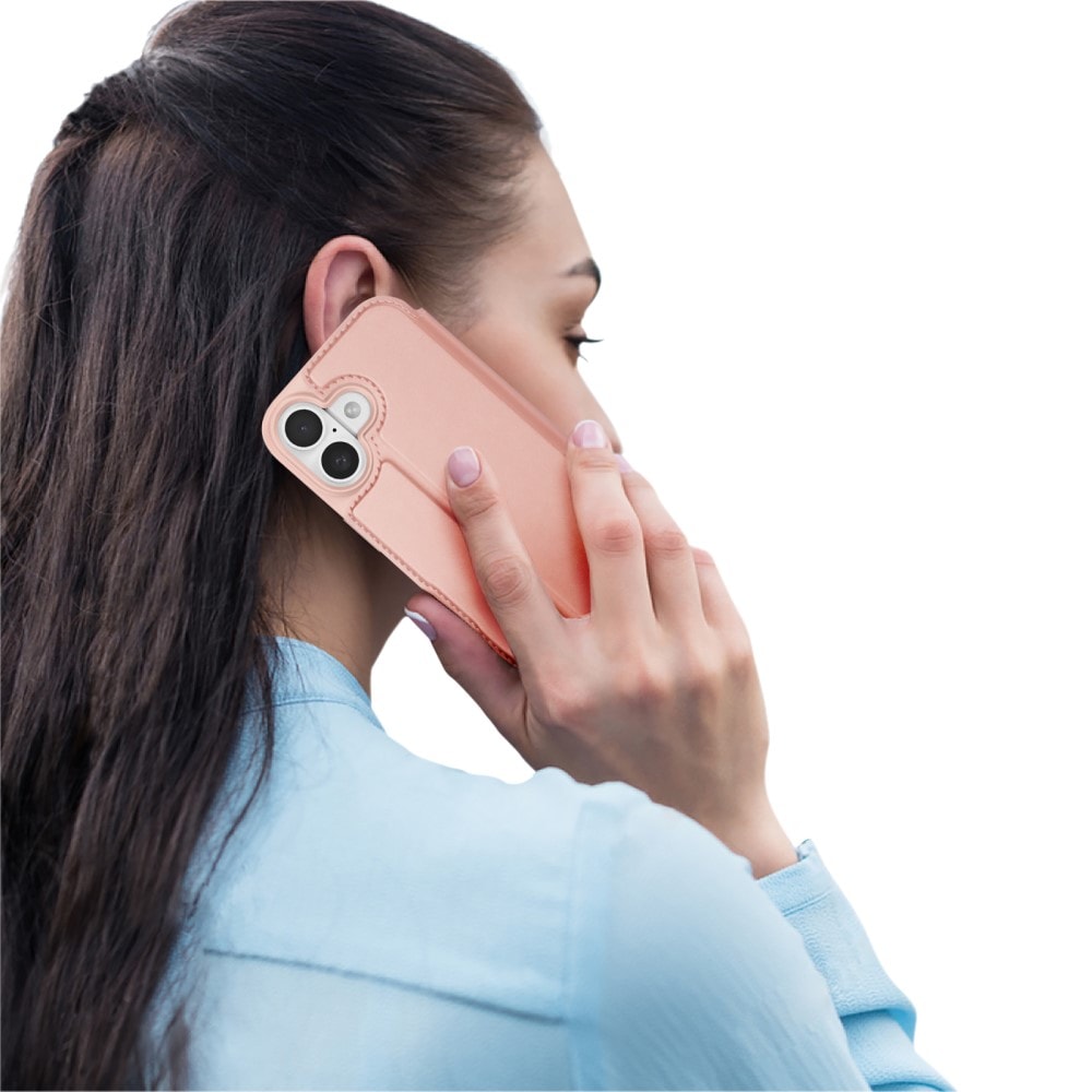 iPhone 17 Slankt mobiletui, Rose guld