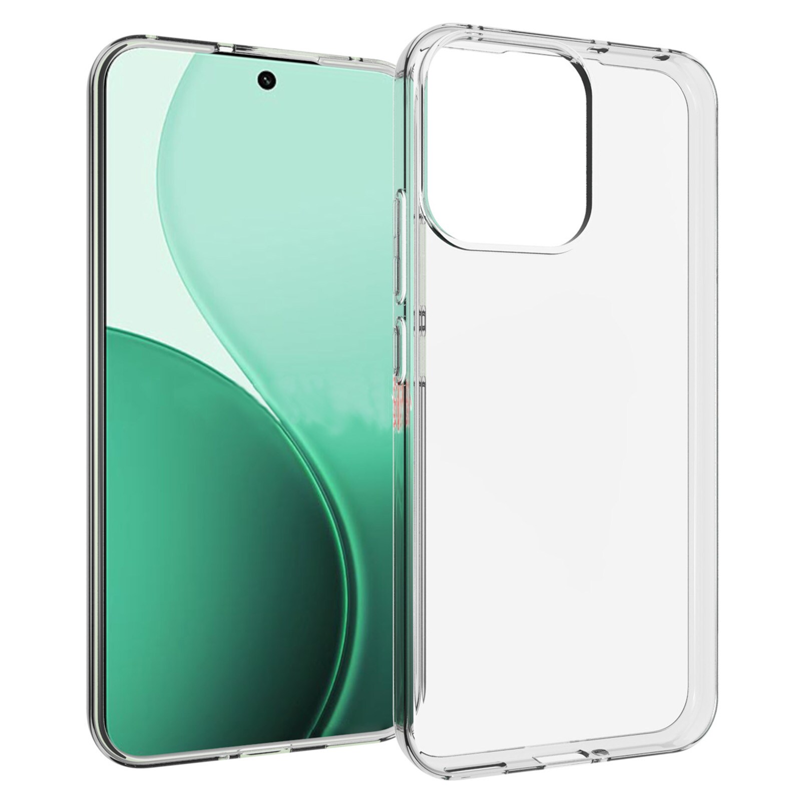 Oppo Reno 14 Tyndt TPU-cover, Gennemsigtig