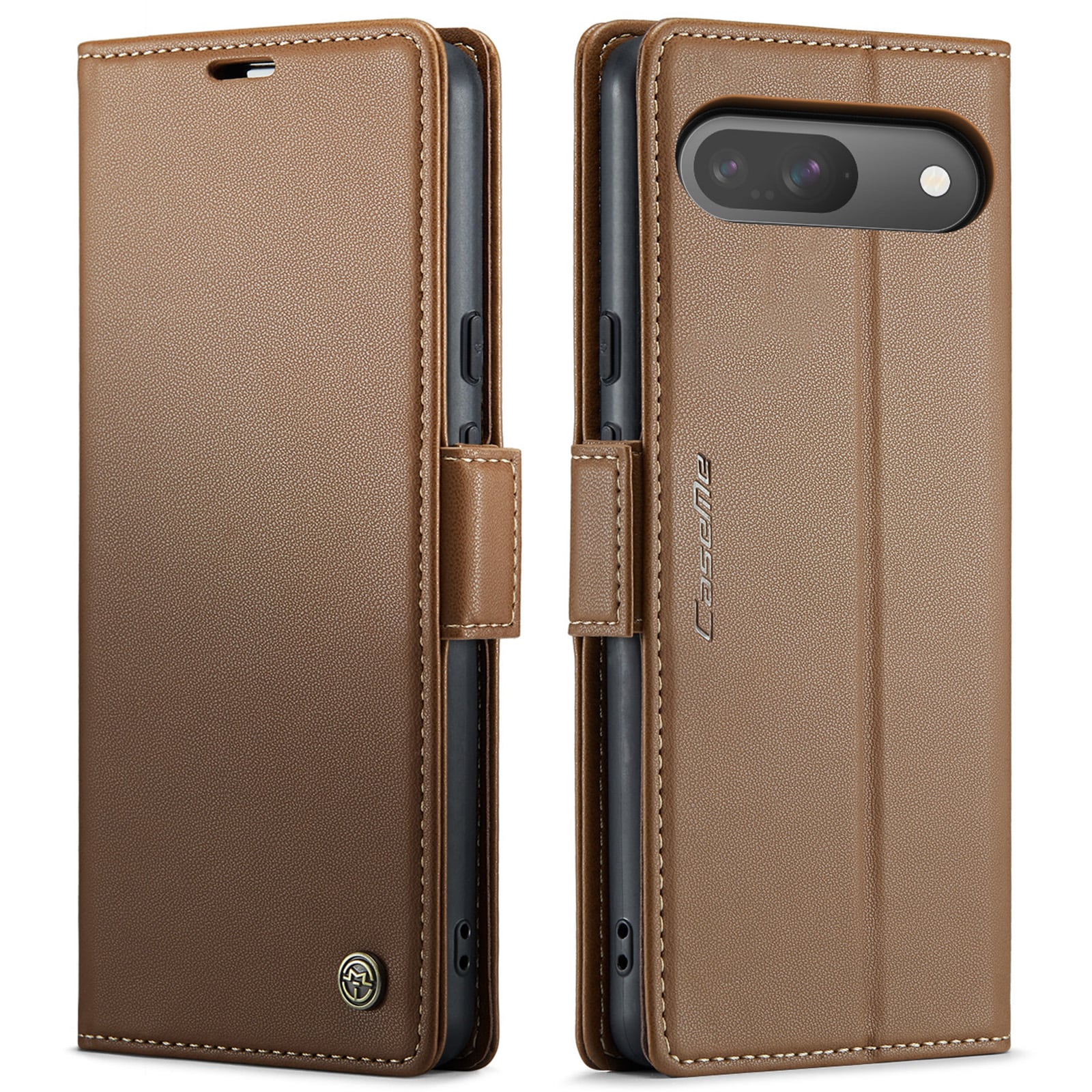 Google Pixel 10 Pro Slankt RFID-pungetui, Brun