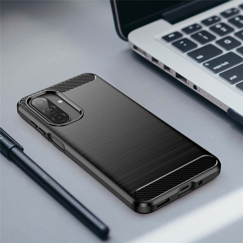 Samsung Galaxy A17 TPU-cover Brushed, Sort