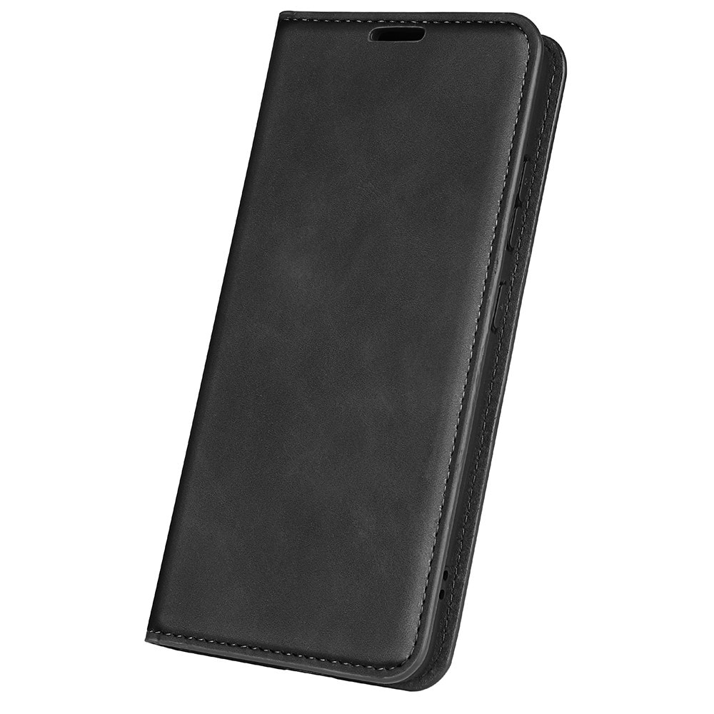 Samsung Galaxy S23 Slankt etui med kortholder, Sort