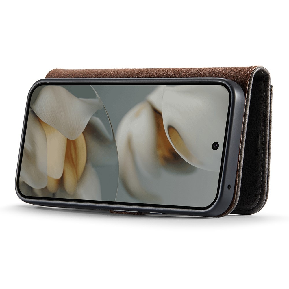 Google Pixel 10 Pungetui med aftageligt cover, Brown