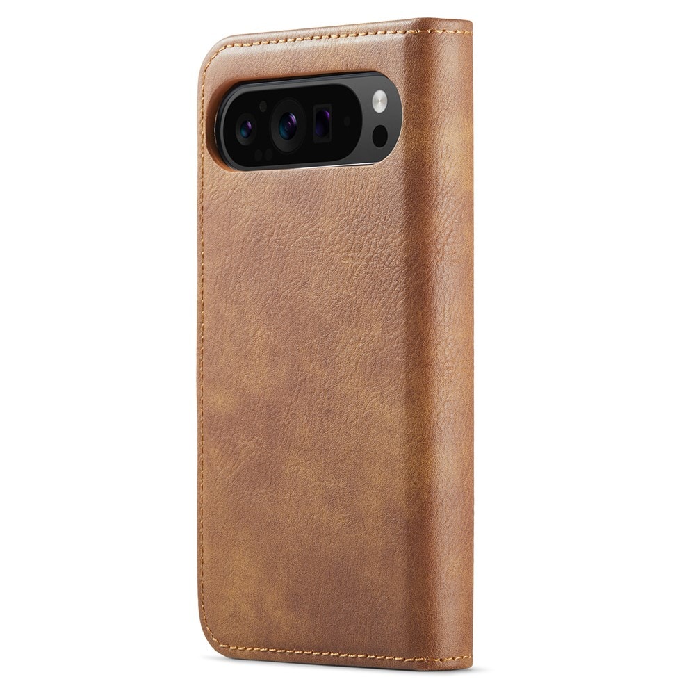 Google Pixel 10 Pro XL Pungetui med aftageligt cover, Cognac
