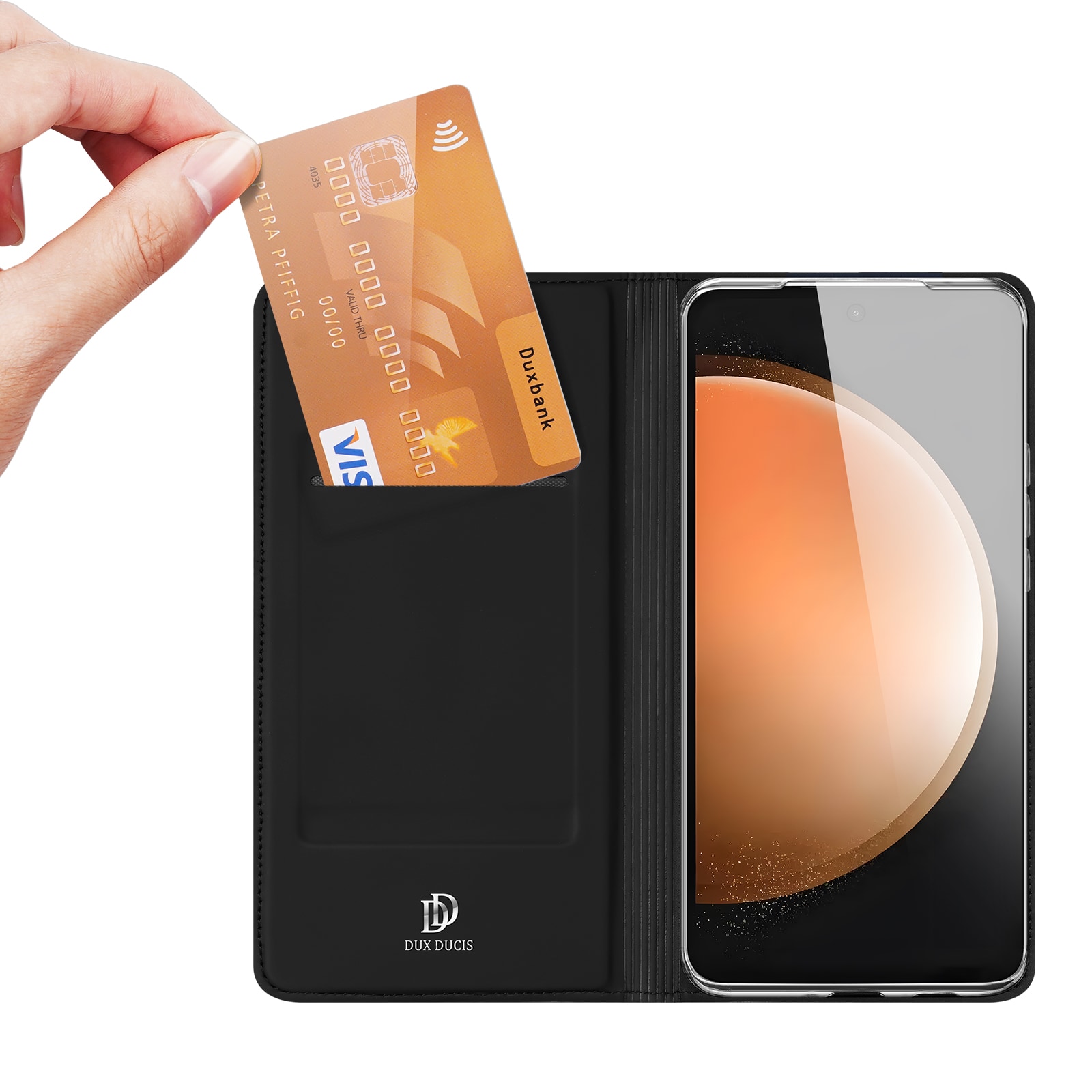 Samsung Galaxy S25 FE Slankt mobiletui, Sort