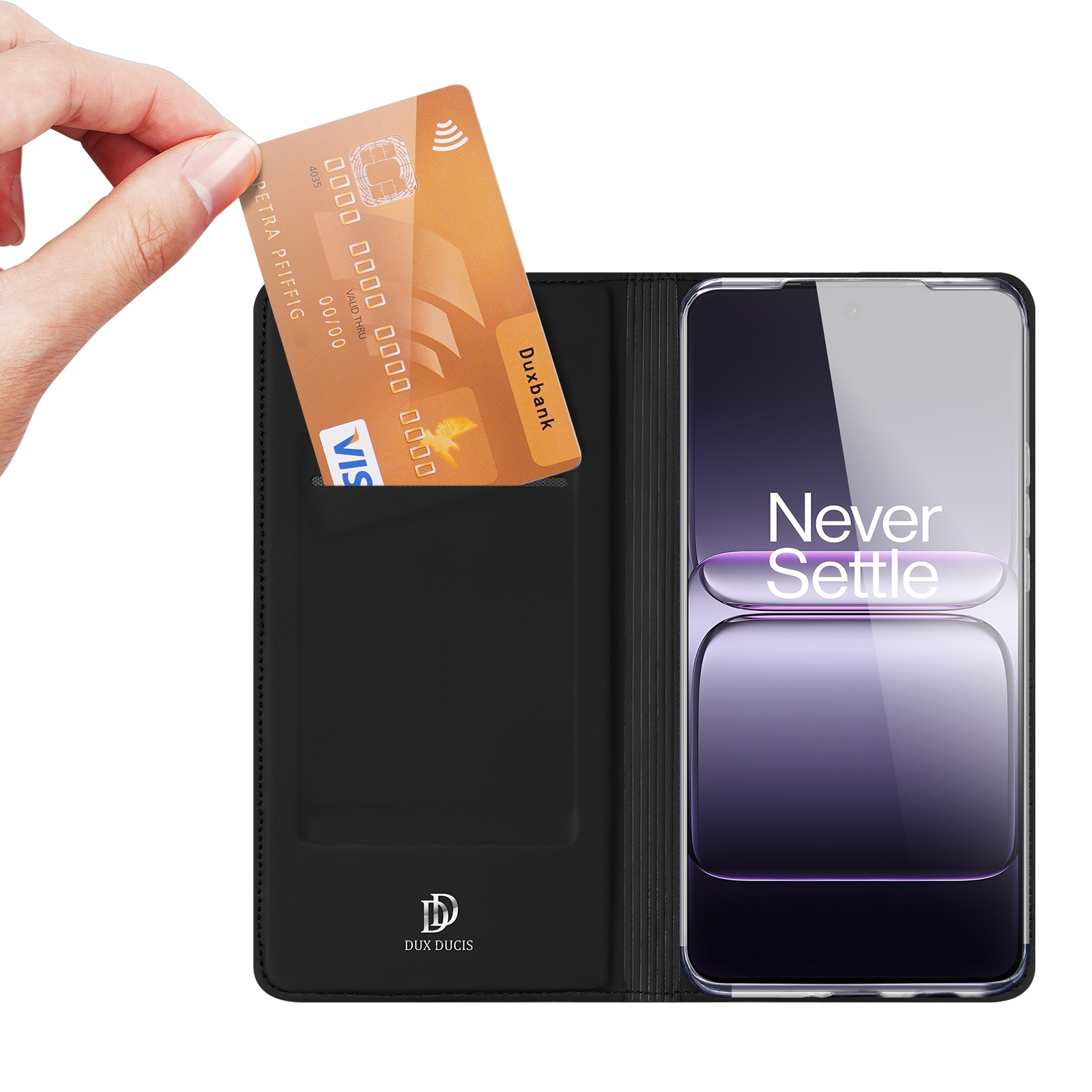  OnePlus Nord CE5 Slankt mobiletui, Sort