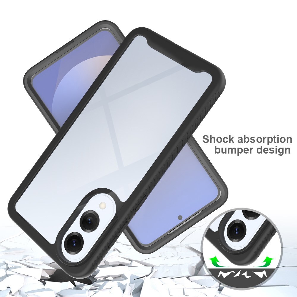 Samsung Galaxy S25 Edge Mobilcover Full Protection, Sort
