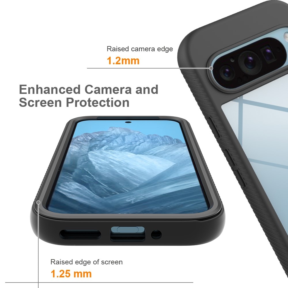 Google Pixel 10 Mobilcover Full Protection, Sort