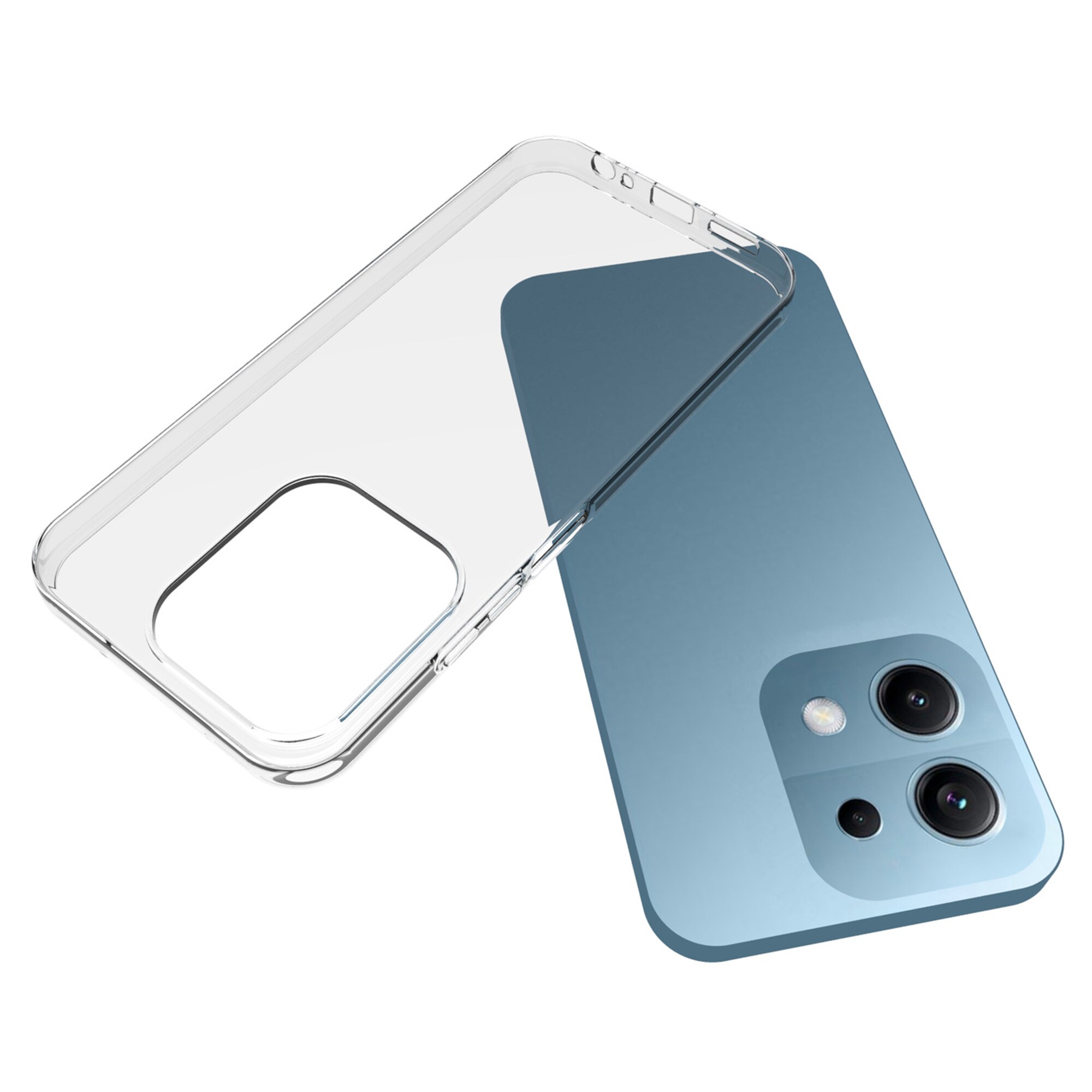 Xiaomi 15T Tyndt TPU-cover, Gennemsigtig