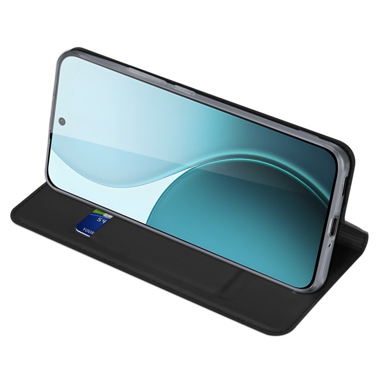 Oppo Reno 14 F Slankt mobiletui, Sort