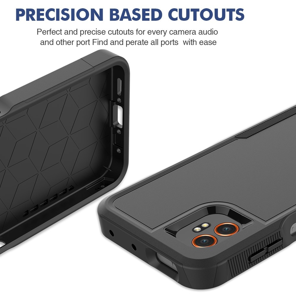 Samsung Galaxy Xcover 7 Pro Hybridcover Off-road, Sort