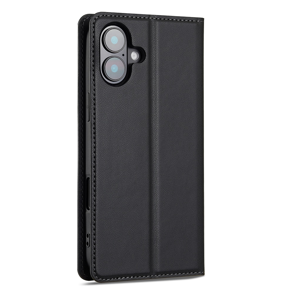iPhone 17 Slankt pungcover, Sort