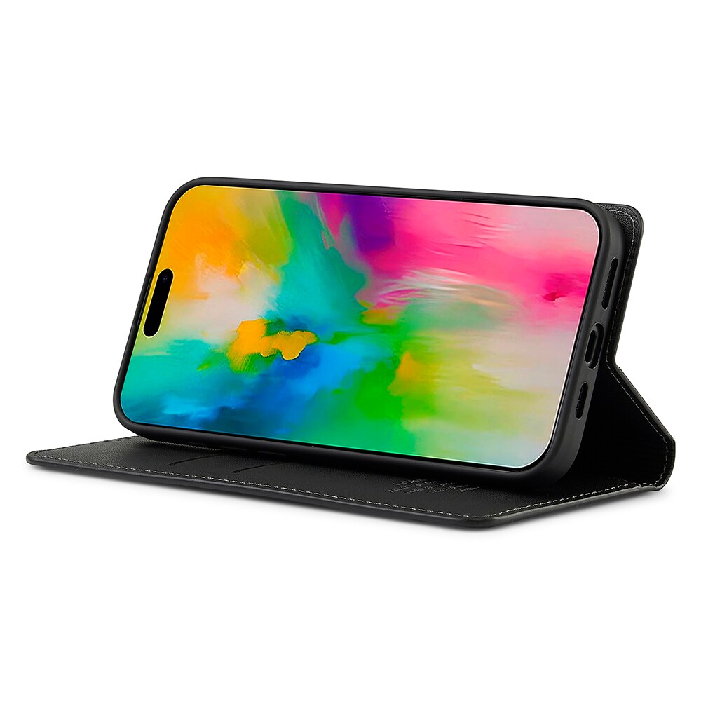 iPhone 17 Slankt pungcover, Sort