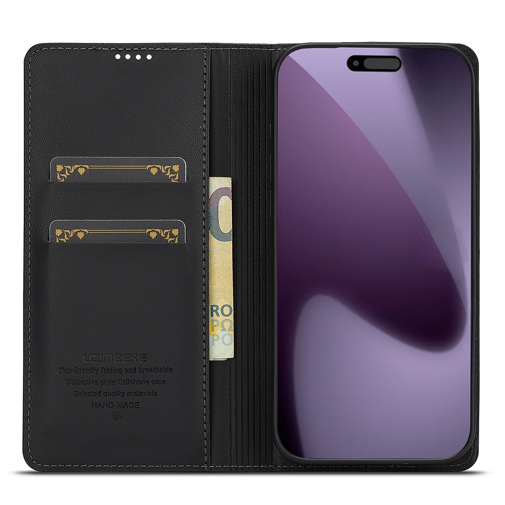 iPhone 17 Pro Slankt pungcover, Sort